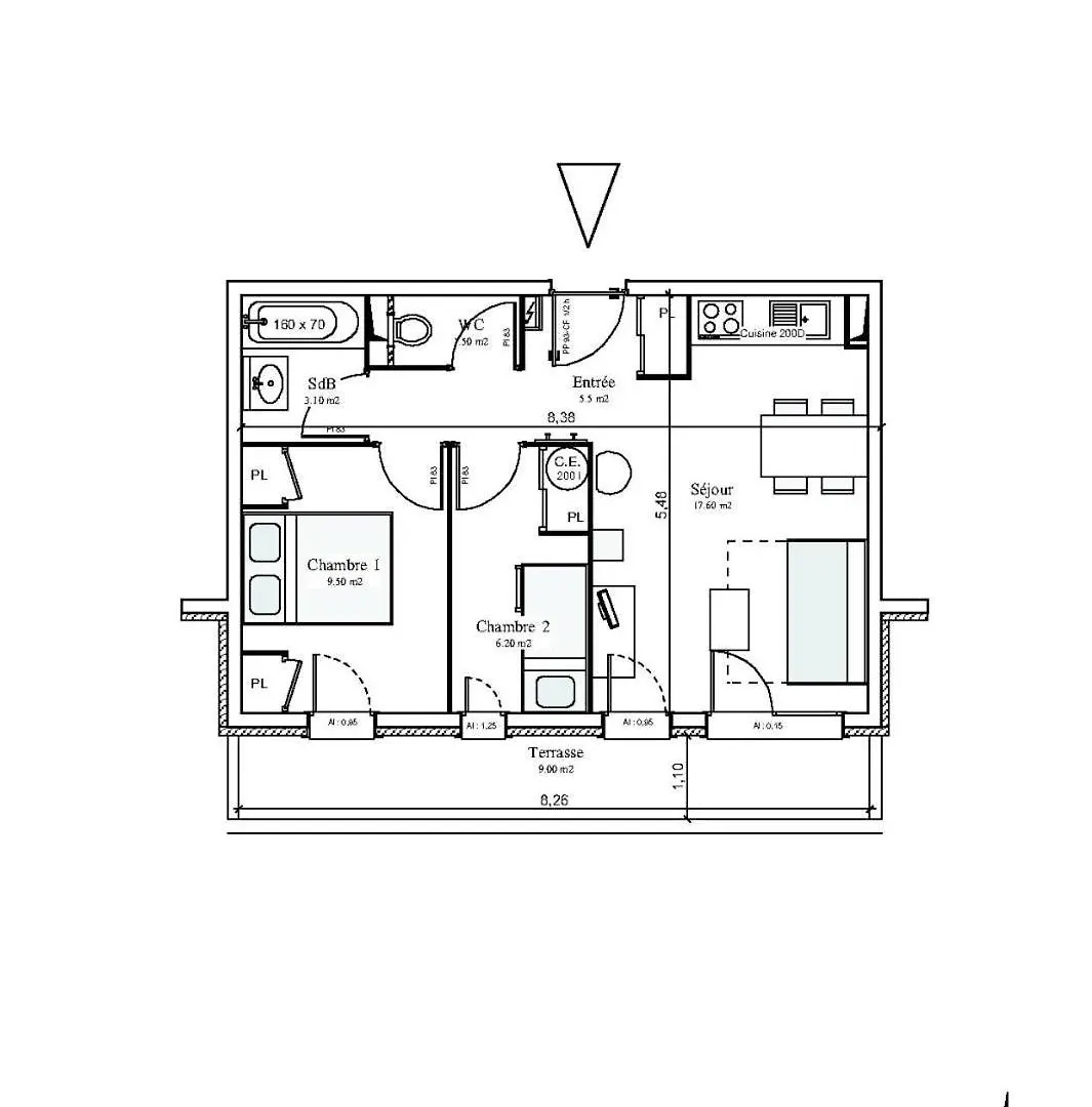 Apartamento Residence Le Criterium - 3 Pieces Pour 6 Personnes Mae-4361 Lanslebourg-Mont-Cenis Francia